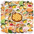 thumbnail image 3 of 35pcs-50pcs Japanese Food Stickers Cute Sushi Stickers Ramen Stickers for Laptops Guitars Fridge, 3 of 9