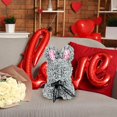thumbnail image 5 of BSJJY Rose Bear, Rose Teddy Bear Artificial Rose Bear Teddy Decor Gift for Valentines Day, Mother's Day, Anniversary, Birthdays & Bridal Showers, Gift Box (E), 5 of 7