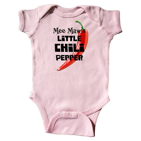 

Inktastic Mee Maw s Little Chili Pepper Gift Baby Boy or Baby Girl Bodysuit