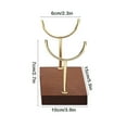 thumbnail image 3 of Dongrere Jewelry Stand for Desktop Bracelet Holder Display Rack for Vanity, Retail or Gift, 3 of 6