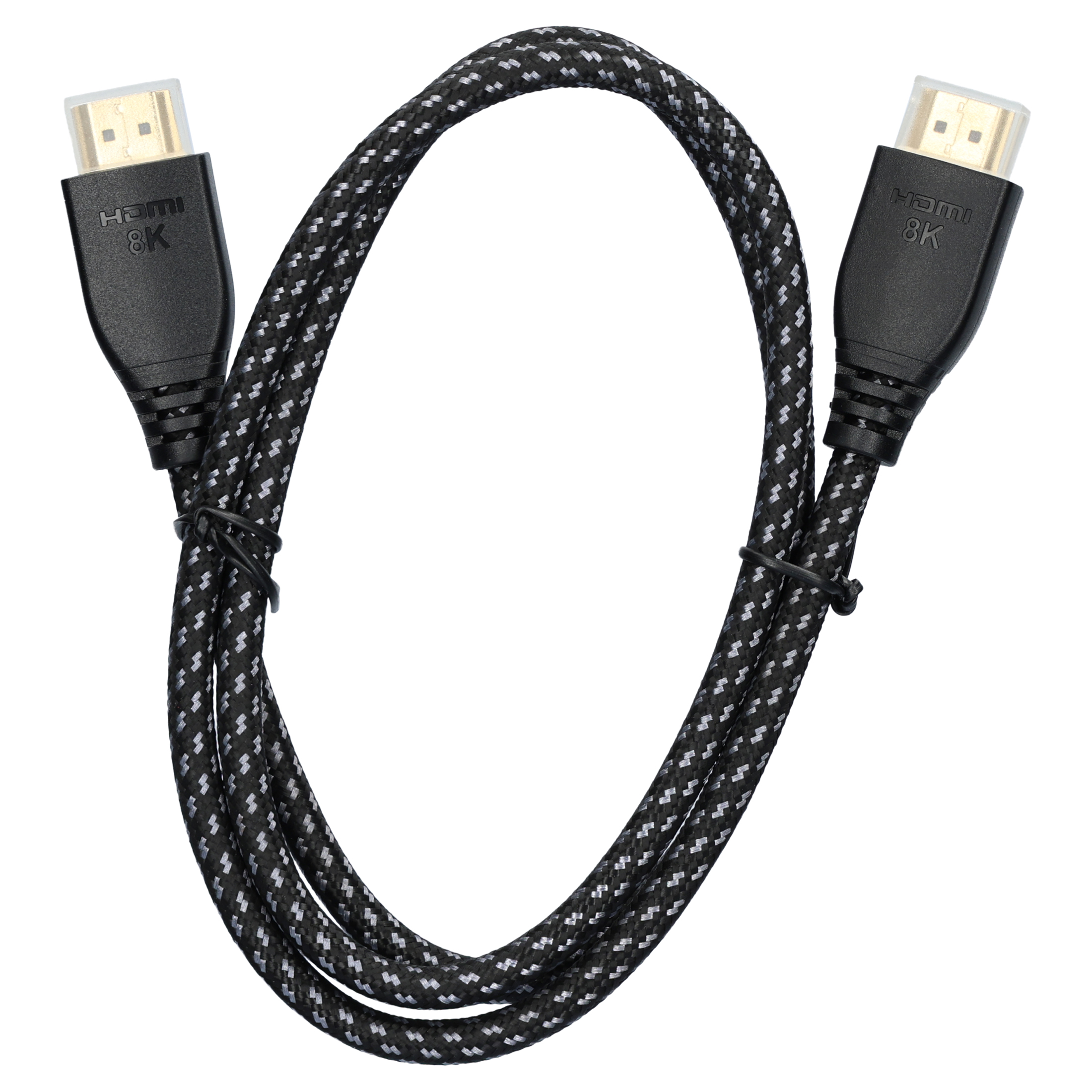 onn Ultra High Speed 8K HDMI Cable, 3ft, Black photo 4