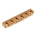 thumbnail image 3 of Écrou de Basse, 6 Cordes Large Correspondant à la Conception Standard Écrou de Guitare en Laiton pour le Remplacement, 3 of 7
