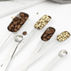 thumbnail image 4 of Juego de cucharas medidoras de acero inoxidable para líquidos o secos - Cabe en frascos de especias - Juego de 6, 4 of 5