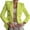 Green, variant on LoyisViDion Coat Women Buttons Long Sleeve Solid office Coat Cardigans Suit Jacket Long Outwear Yellow 10(XL)