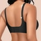 thumbnail image 3 of Brasier Tela de Mantequilla Tela de Mantequilla Sujetador Push up sin Aros para Mujer, Talla Grande, Escote En V Profundo, Suave, sin Costuras, Fino, para Pecho Grande y Pequeño Grande, 3 of 5