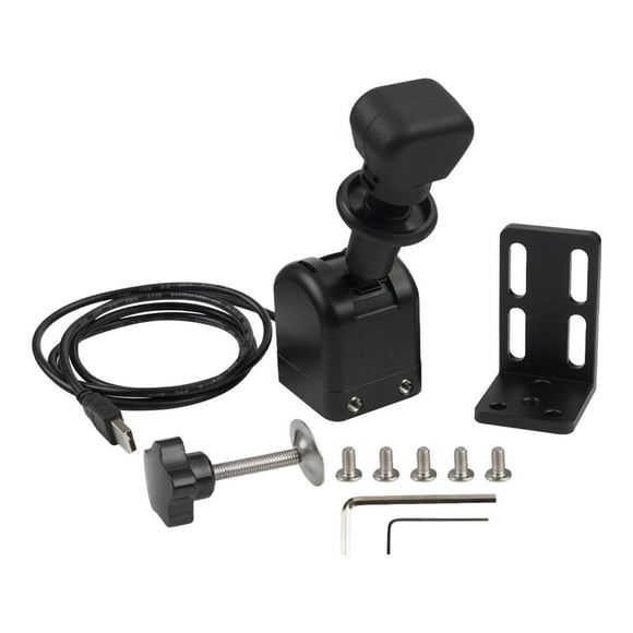 Juegos de carreras Freno de mano Simulación de freno de mano Fácil de instalar con abrazadera de montaje Freno de mano USB para juegos para G27