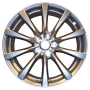 Remanufactured Painted Light Smoked Hypersilver Rear Alloy Wheel 19 x 9 D0300JL14B fits 2008-2010 Infiniti G37