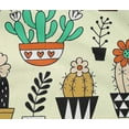 thumbnail image 5 of oneOone Cotton Flex Light Yellow Fabric Cactus Diy Clothing Quilting Fabric Print Fabric By Yard 40 Inch Wide-64, 5 of 6