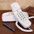 thumbnail image 5 of Golden Eagle GE5303 Trimline Corded Telephone Phone Touch Tone Desk Wall White, 5 of 8