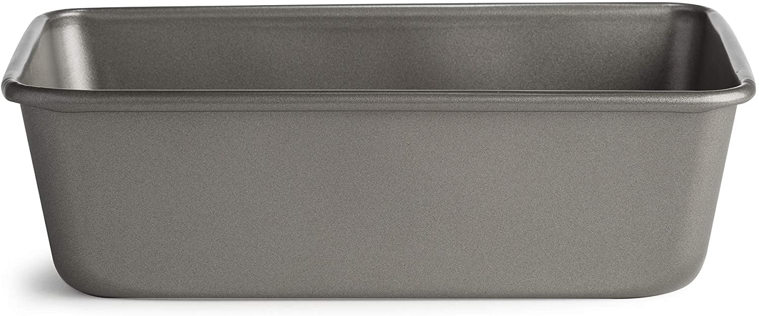 NonStick Carbon Steel Bread eat Loaf Pan Baking Dish, Gray Walmart