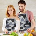 thumbnail image 5 of Camouflage Adjustable Waterproof Apron for Adults 33x27 Inch – Cooking Apron with 2 Large Pockets, Durable Polyester Bib for Kitchen, Baking, BBQ, and Home Use, 5 of 6