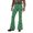 Green@GC@, variant on Mens 70S Disco Flared Pants Vintage Hippie Pants for Men Trendy Funny Graphic Bell Bottoms