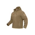 thumbnail image 1 of Chaqueta táctica de forro polar con capucha Polerón Táctico para hombre, 1 of 1