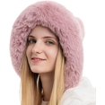 thumbnail image 1 of LinYooLi Warm Fuzzy Hats for Women Soft Thick Cute Bearies Trendy Slouchy Cap for Winter Fall Spring, 1 of 6