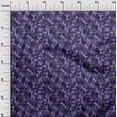 thumbnail image 3 of oneOone Velvet Purple Fabric Geometric Dress Material Fabric Print Fabric By The Yard 58 Inch Wide, 3 of 4