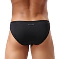 thumbnail image 5 of Summer Code Mens Sexy Micro Mesh Briefs Soft Breathable Bulge Pouch Underwear, 5 of 6