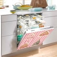 thumbnail image 2 of Yayeee Magnetic Dishwasher Cover for The Front Decoration Home Kitchen Machine Sticker Protector, Gingerbread Houses, 2 of 6