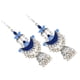 thumbnail image 5 of Pendientes de Tribal Bohemio Aretes para Mujer Muchacha Azul, 5 of 8