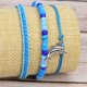 thumbnail image 3 of 3 pulseras de cuerda coloridas ajustables para verano y playa, 3 of 5