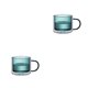 thumbnail image 1 of Naiovety Drinkware Juice Bottle Transparent Sweet Gift Design Cup Household Accessories Appearance Simple Exquisite Milk Water 260ML Cups 2piezas, 1 of 6