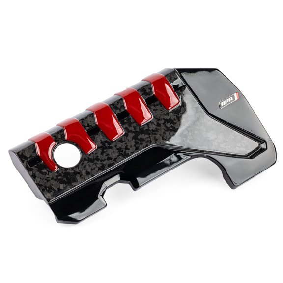 APR MS100235 Carbon Fiber Engine Cover - Gloss Forged