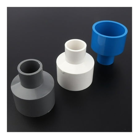 

15pcs 40 50mm To 20~40mm PVC Reducing Straight Joints Garden Irrigation Water Pipe Connectors Aquarium Tank DIY Tools -------- Leak Free Connections