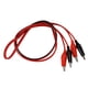 thumbnail image 2 of 5X Cable de Puente de Cable de Prueba de Pinzas de Cocodrilo de Doble Extremo de 1M, 2 of 5