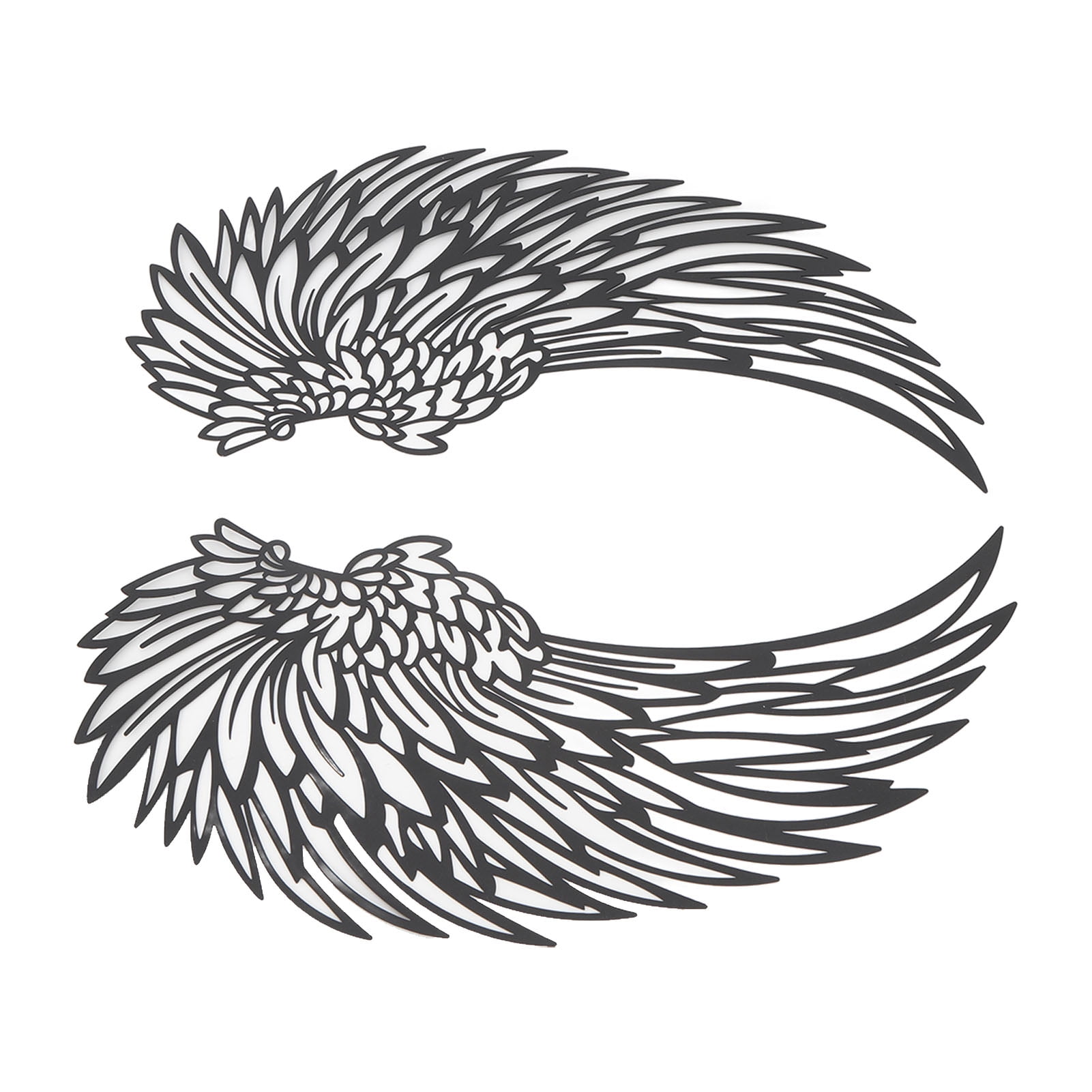 Metal Angel Wall Decor, Iron Large Angel Wall Art For Bedroom For