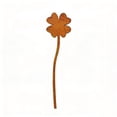 thumbnail image 2 of Iron Four Leaf Clover Garden Stake Outdoor Yard Art Decoration for Garden Patio Flower Bed Easter Decorations, 2 of 6
