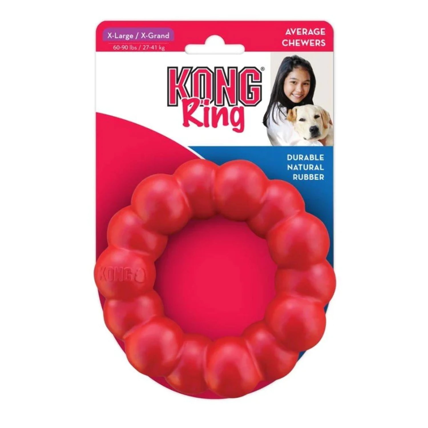 KONG Goodiez Ring Dog Toy, Medium | Paw of the Family