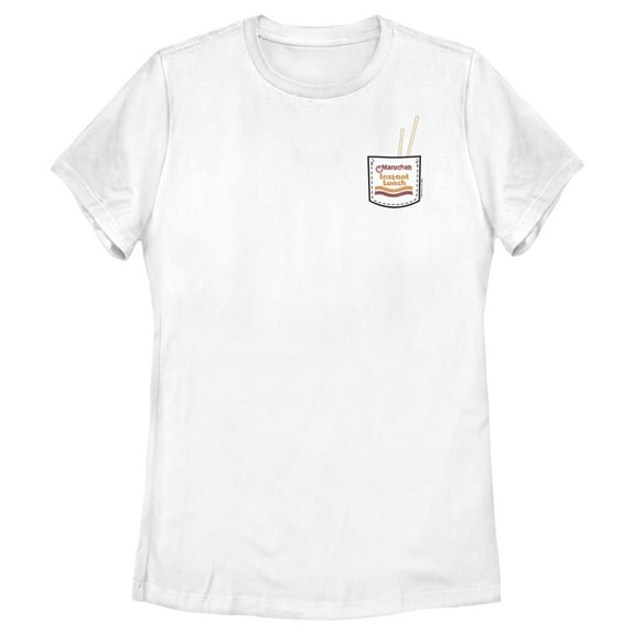 Women's Maruchan Instant Lunch Logo Graphic Tee White Small