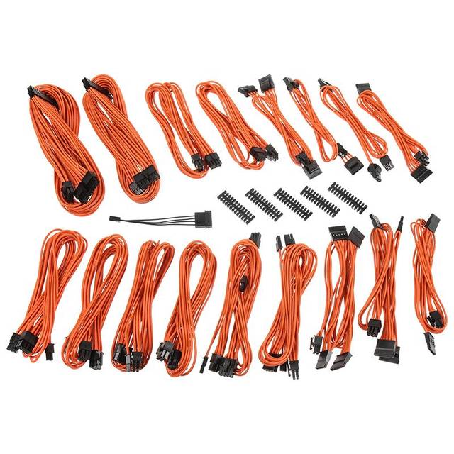 Bitfenix Alchemy 2 0 Psu Cable Kit For Corsair Power Supply Axi Hxi Rm Rmi Rmx Cs M Tx M Cx M Csr Series Orange Bfx Alc Csroo Rp Walmart Com Walmart Com
