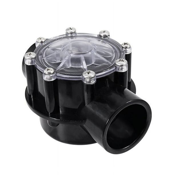 Válvula de Retención 7235 de 1-1/2 A 2 Pulgadas para Flujo Directo para Piscinas y Spas de 180 Grados