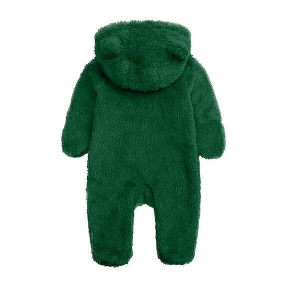 Bxsruta Baby Clothes for Girls, Unisex Thermal Infant Romper, Round Neck Stretch-Knit Full-Body Suit