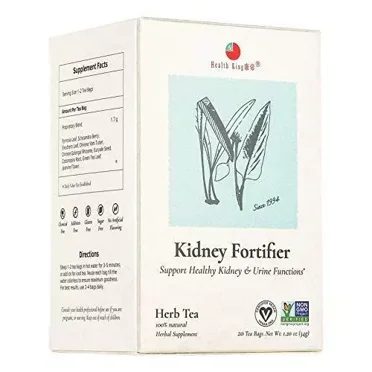 Health King Medicinal Teas Kidney Fortifier Herb Tea Bags, 20 Ea