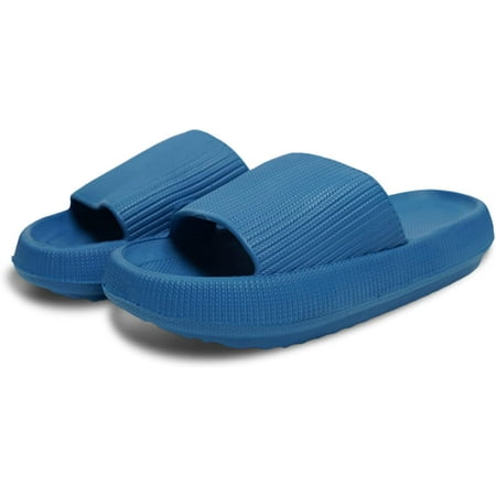 

OSLEI Cloud Slippers – Cloud Slippers for Women – Non-Slip Thick Cloud Slides – Fast-Drying Pillow Slippers – Comfy Slippers Women’s Sandals for Shower Home Spa Beach