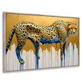 thumbnail image 1 of Cuadro Decorativo Marco Flotante Canvas Revolution Majestad Derretida 90x60 Marco Plateado, 1 of 3
