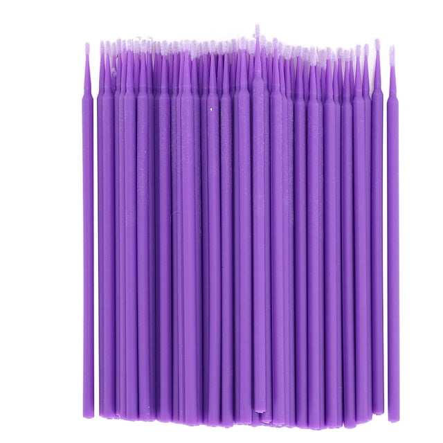 Bastoncillo de hisopo, 200 unidades de hisopo de pestañas injertadas, microaplicadores de hisopo de pestañas injertadas, valor inmejorable
