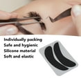 thumbnail image 4 of Debajo de almohadillas para ojos, 10 pares de extensión de pestañas Debajo de almohadillas para ojos parches de gel para extensiones de pestañas herramienta medios en forma, 4 of 7