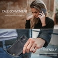 thumbnail image 4 of ELEHOLD Case for iPhone 14 Pro Max, 2-in-1 Detachable Magnetic Leather Wallet Case with RFID Blocking,Black, 4 of 8