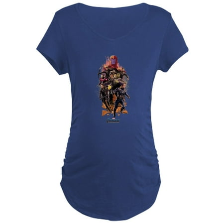 

CafePress - Avengers Endgame Characters Maternity Dark T Shirt - Maternity Dark T-Shirt