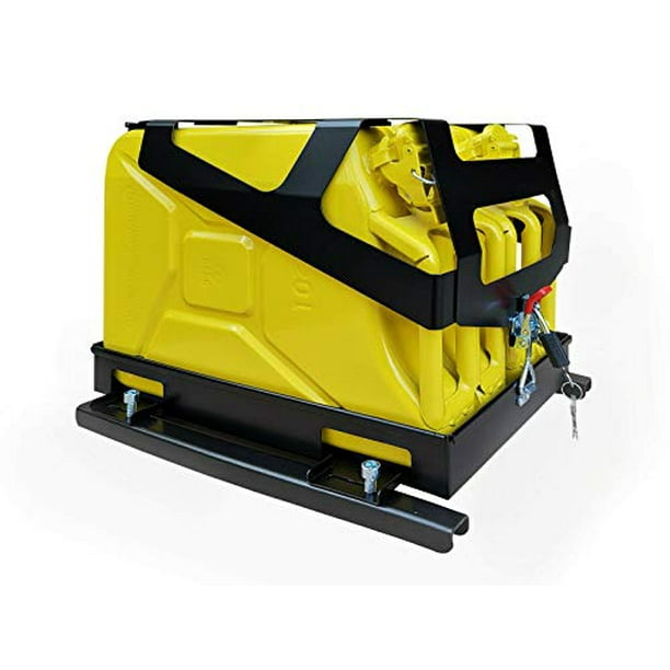 Double Jerry Can Holder Double Jerry Can Holder 2x20 Liter Flexible Spout Off-Road - Walmart