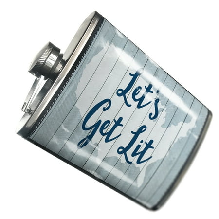 

NEONBLOND Flask Let s Get Lit Fourth of July USA