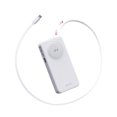 thumbnail image 1 of Cargador portátil iWalk de 10000 mAh con carga rápida PD de 30 W, color blanco, 1 of 6