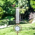 thumbnail image 5 of MUMTOP Hummingbird Rain Gauge Outdoor - 36 Inch Metal Bird Garden Stake with Thermometer for Lawn, Yard and Garden, 5 of 7