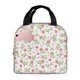 thumbnail image 1 of Disketp Rose Flowers Bolsa Térmica para Almuerzo para Hombre y Mujer, Ideal para Trabajo, Senderismo y Picnic, 1 of 8