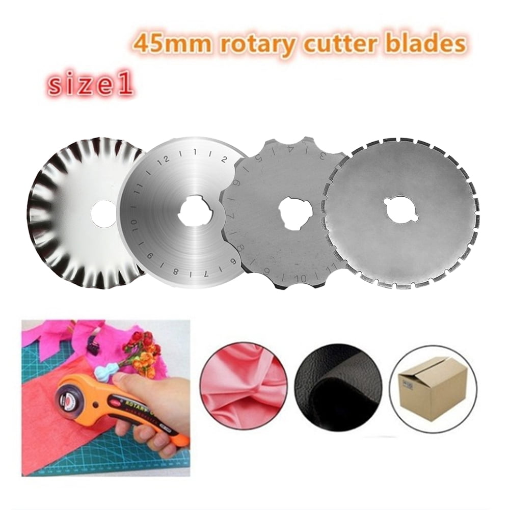 10 X 45mm Rotary Cutter Refill Blades Quilters Sewing Tools Cutting DIY G8N4 