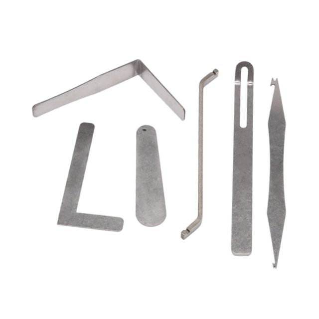 Juego de reparación de saxofón, accesorios para instrumentos, juego de herramientas manuales resistentes portátiles, piezas de repuesto, mantenimiento