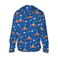 thumbnail image 3 of Sigee Dinosaur Driving Print UPF50+ Men's Sun Protection Hoodie Shirt SPF UV Shirt Long Sleeve Fishing Outdoor Lightweight, S-3XL, 3 of 9