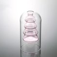 thumbnail image 1 of Empty Glass Reed Diffuser Bottle Refillable Aromatherapy Jars 1pc Glass Bud Vase Fragrance Accessories for Essential Oils, Small Flower Vase Table Centerpieces for Wedding Home Decor (pink-D), 1 of 7